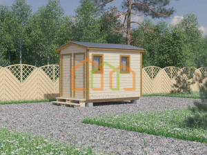 Хозблок эконом Агата - 1 (ЭС)